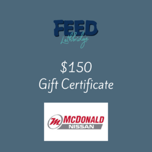 $150 Gift Card to McDonald Nissan